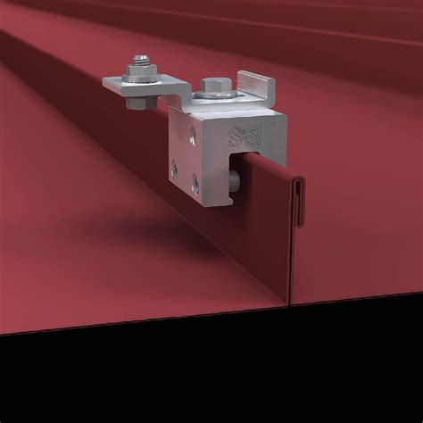 metal roof support bracket|s 5 clamps for standing seam roof.